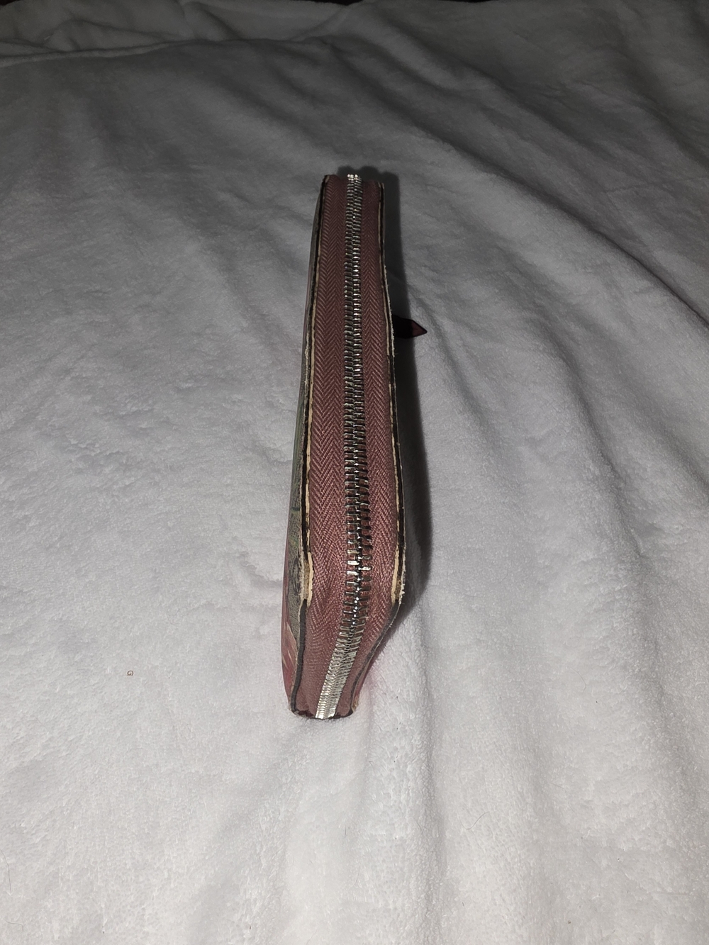 Gucci GG Blooms Zip Wallet - Pink Beige - Picture 9 of 11